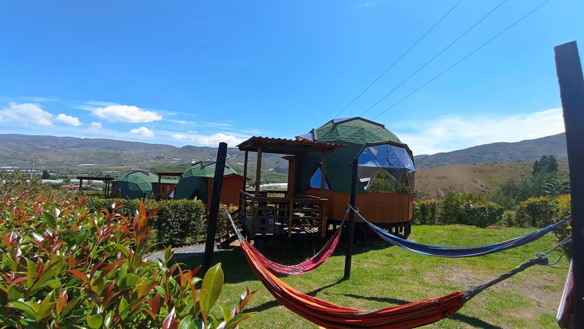 Los Nopales Glamping Sáchica Exterior foto